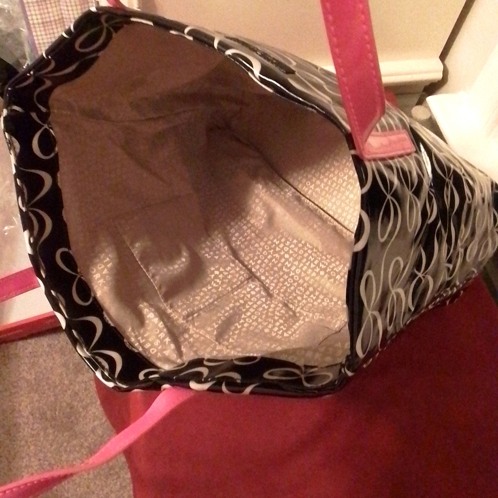 NEW Kate Spade Travel, Shopping or Beach Tote Designer  Signature NEW - Picture 7 of 8